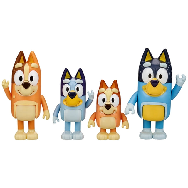 Bluey Familie Figurer 4-pak