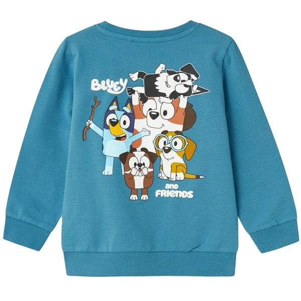 Name it Provincial Blue Makley Bluey Sweatshirt 3