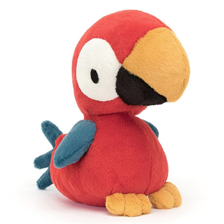 Jellycat Bodacious Beak Papegøje 22 cm