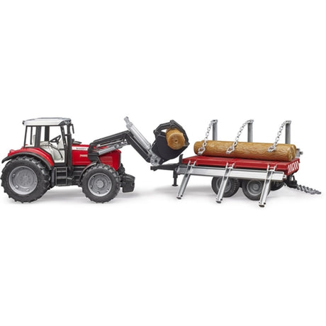 Bruder Massey Ferguson 7480 Traktor m. Tilbehør