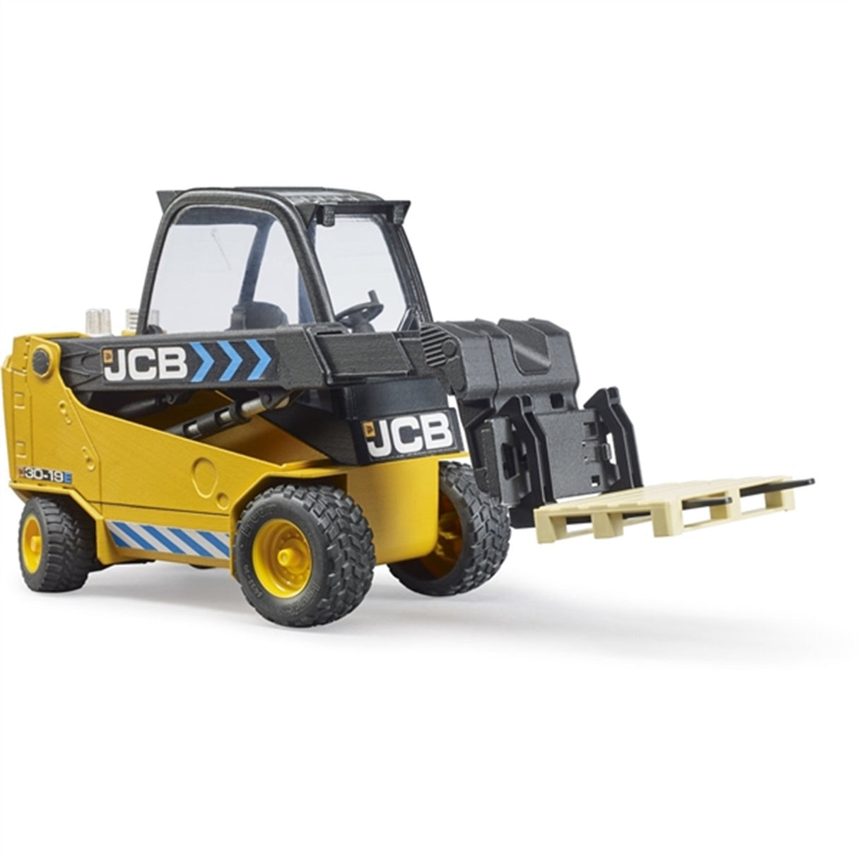 Bruder JCB Teletruk Gaffeltruck m. Palle