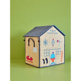 RICE Adventure Theme Raffia Kurvehus til Opbevaring 3-pak