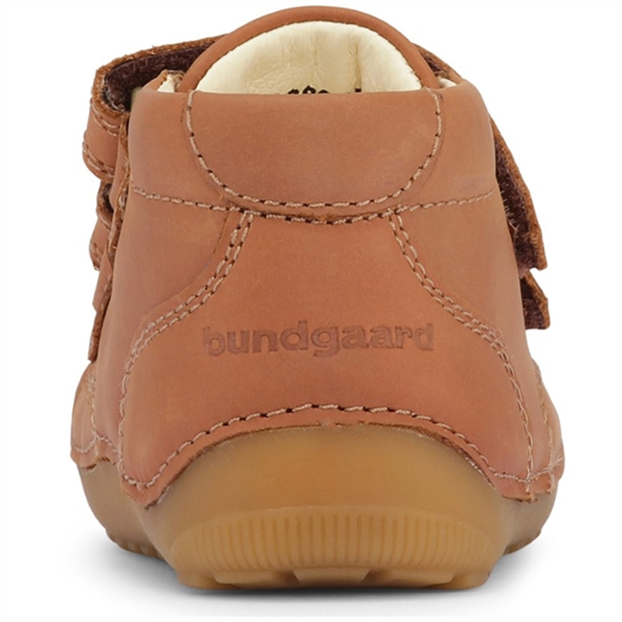 Bundgaard Begyndersko Petit Velcro Cognac