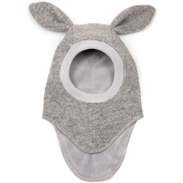 Huttelihut Uld Bunny Elefanthue Light Grey