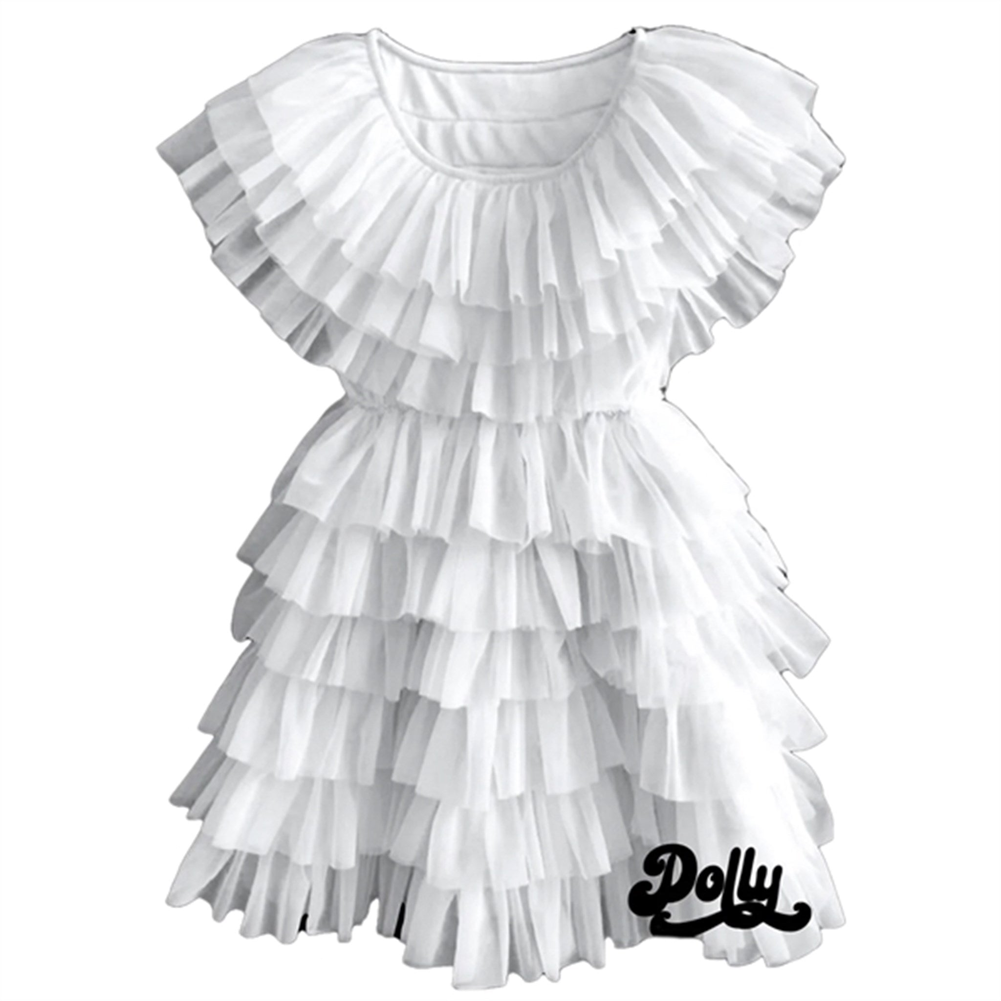 Dolly By Le Petit Tom Dolly Delicious Cake Kjole Whipped Cream White