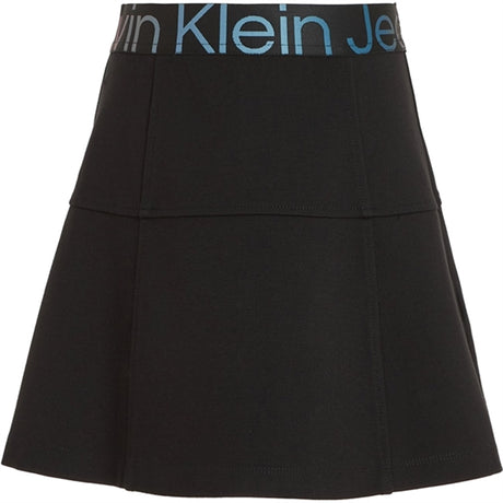 Calvin Klein Punto Tape Nederdel Ck Black