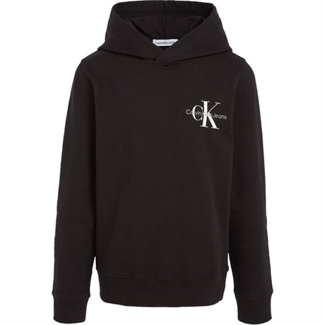 Calvin Klein Small Monogram Hoodie Ck Black