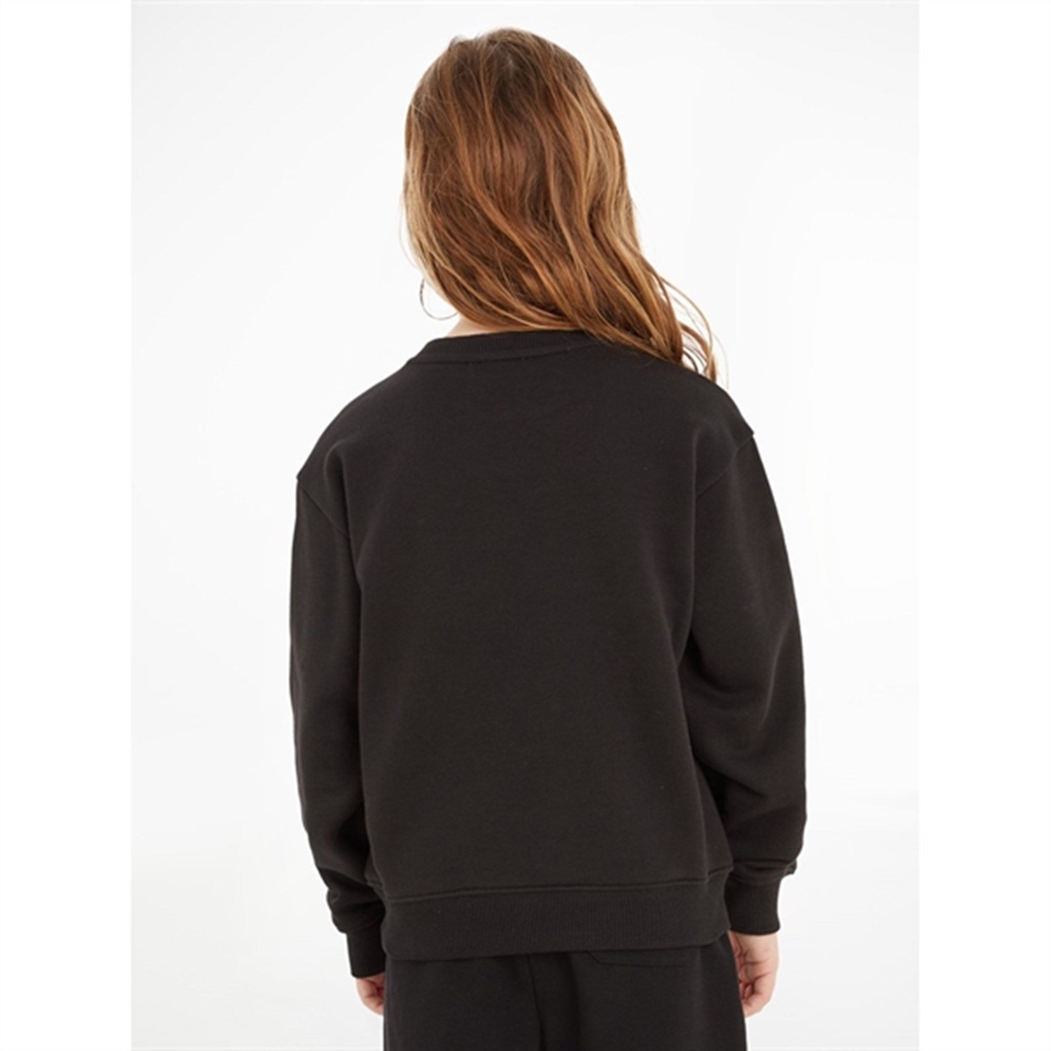 Calvin Klein Gradient Institutional Sweatshirt Ck Black 4