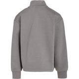 Calvin Klein Half-Zip Workwear Fleece Trøje Brushed Nickel 6