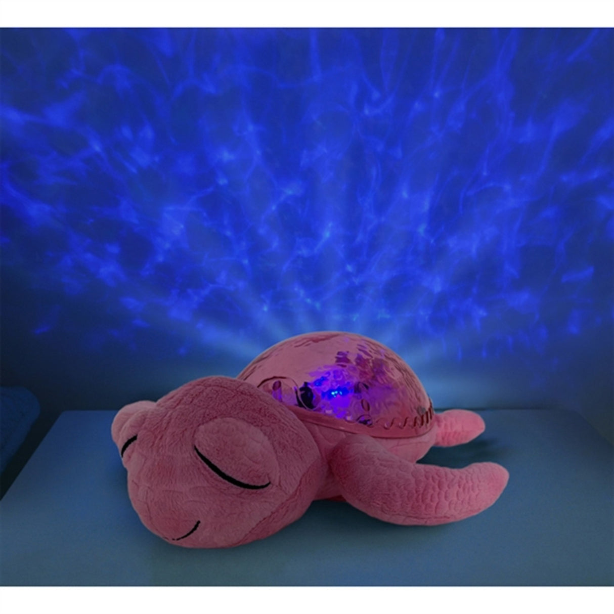 Cloud B Tranquil Turtle Natlampe Pink m. Lyd