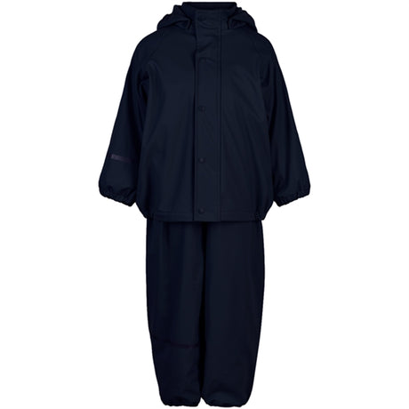 CeLaVi Regnsæt Solid Fleece Navy