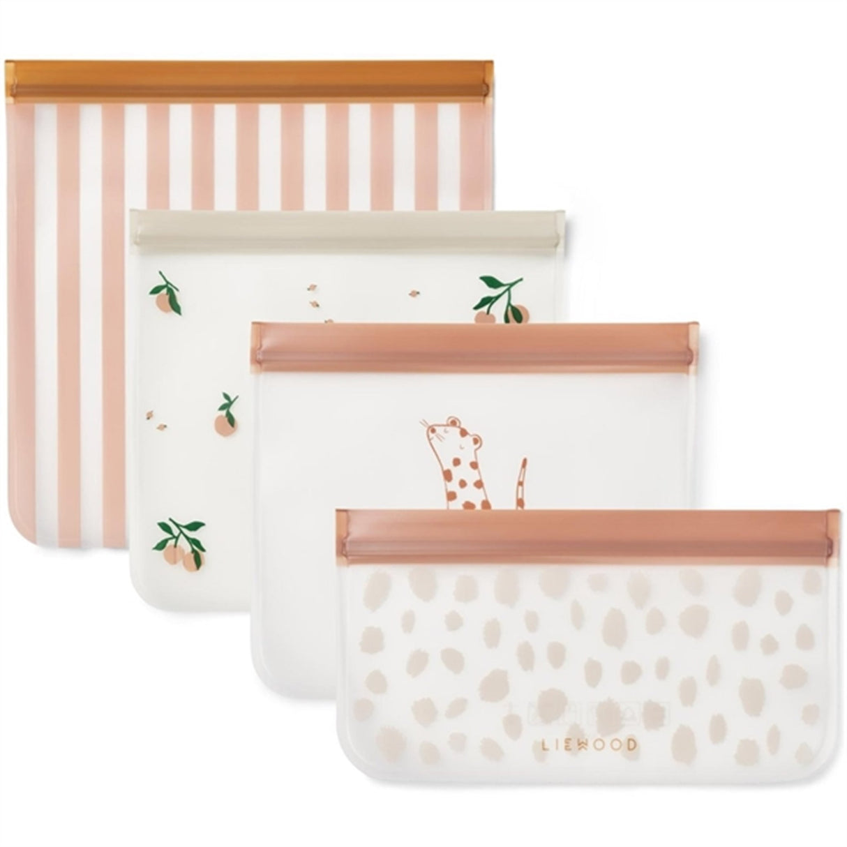 Liewood Clive Rejsetaske 4-Pak Tuscany Rose Multi Mix