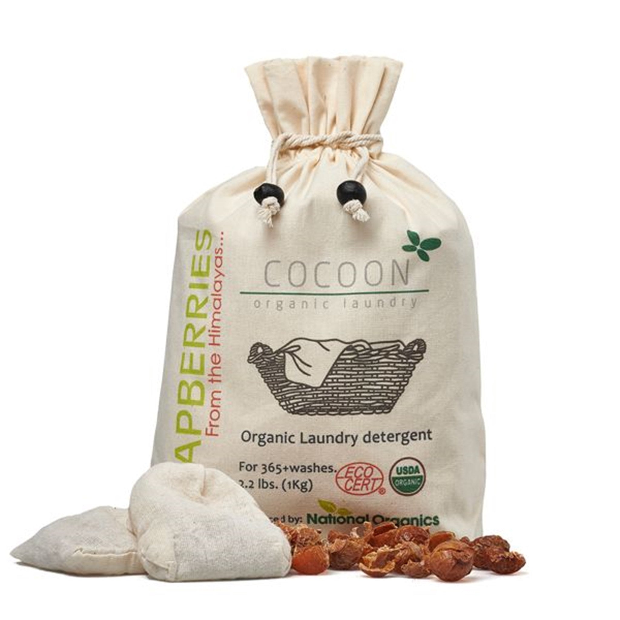 Cocoon Organic Laundry Økologiske Sæbebær 1000 g.