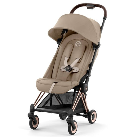 Cybex Coya Klapvogn Rosegold Cozy Beige