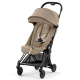 Cybex Coya Klapvogn Matt Black Cozy Beige