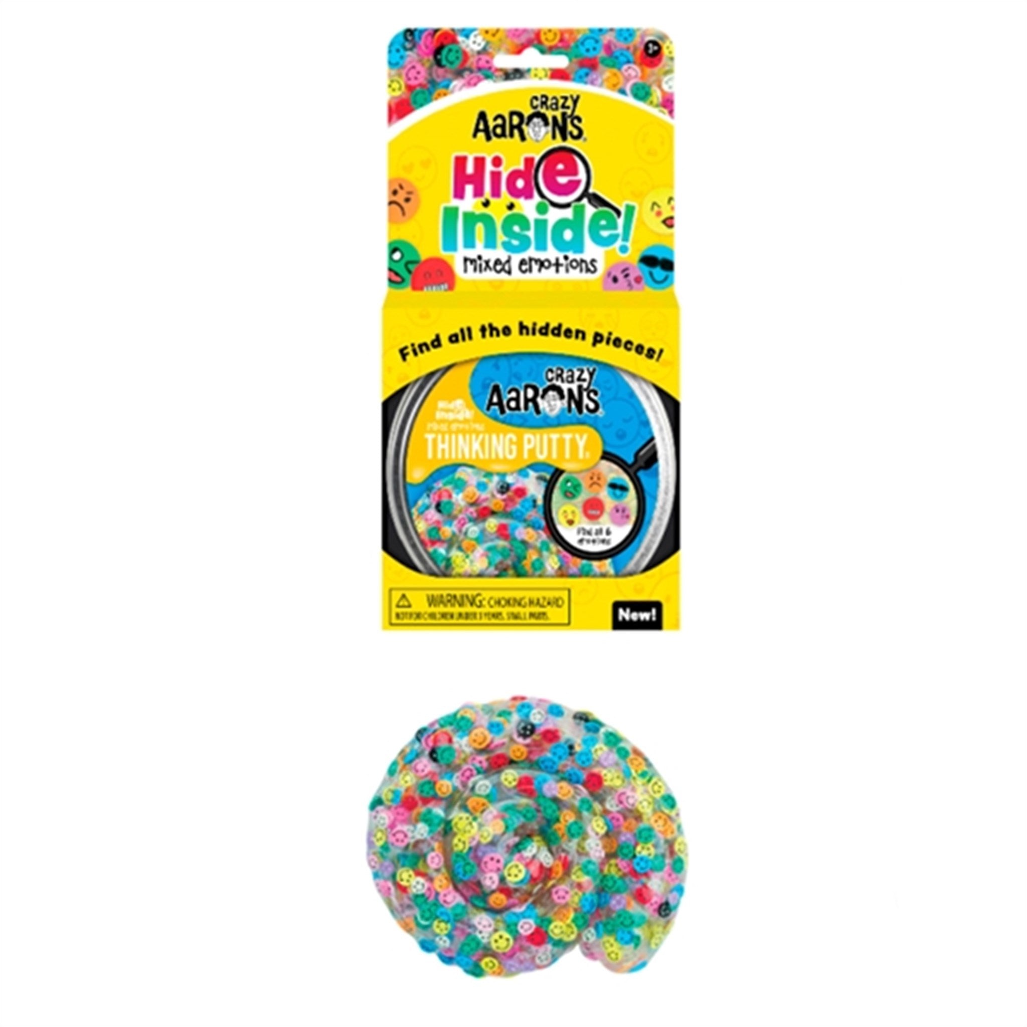 Crazy Aaron's® Slim - Thinking Putty Hide Inside! - Mixed Emotions