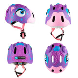 Crazy Safety Hest Cykelhjelm Purple