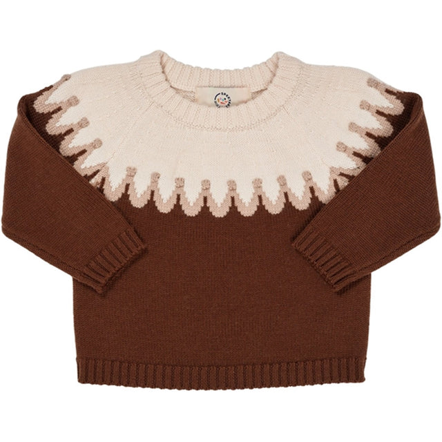 Copenhagen Colors Dk Brown Combi Cupcake Classic Trøje