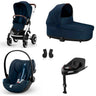 Cybex Bundle Talos Ocean Blue (Silver Frame) +