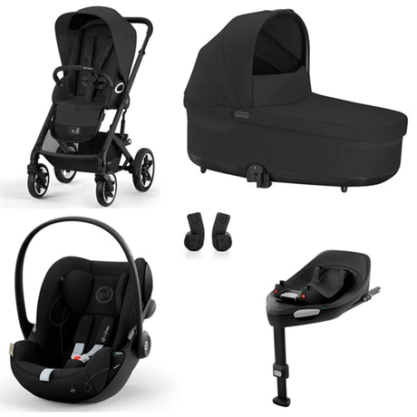 Cybex Bundle Talos Moon Black (Black Frame)