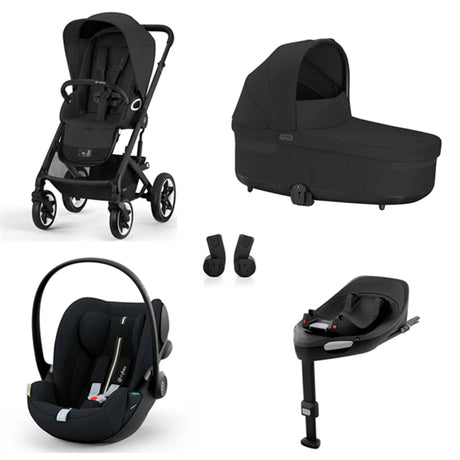 Cybex Bundle Talos Moon Black (Black Frame) +