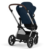 Cybex Eos Lux Ocean Blue 2-i-1 Klapvogn 5