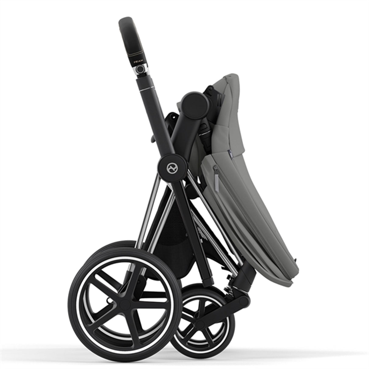 Cybex PRIAM Stel inkl. Hård Sædedel Chrome Black 4