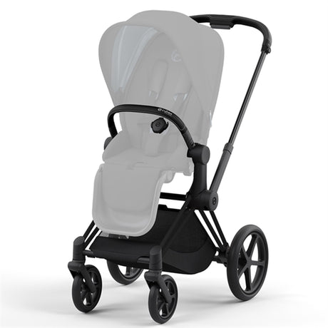 Cybex PRIAM Stel inkl. Hård Sædedel Matt Black 2