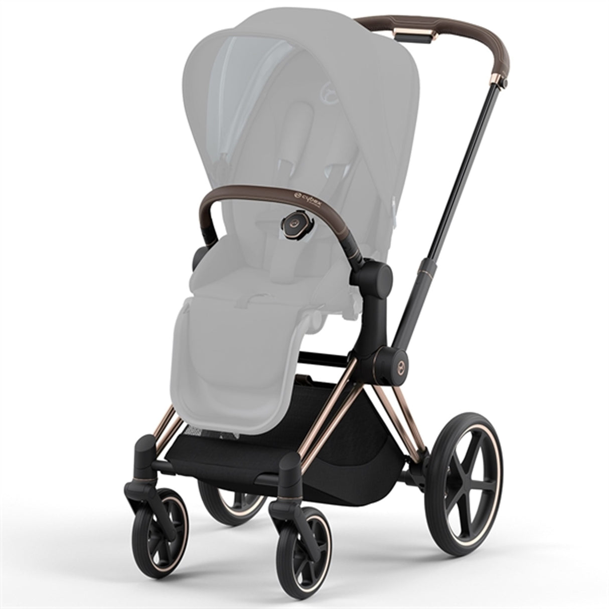 Cybex PRIAM Stel inkl. Hård Sædedel Rosegold 2