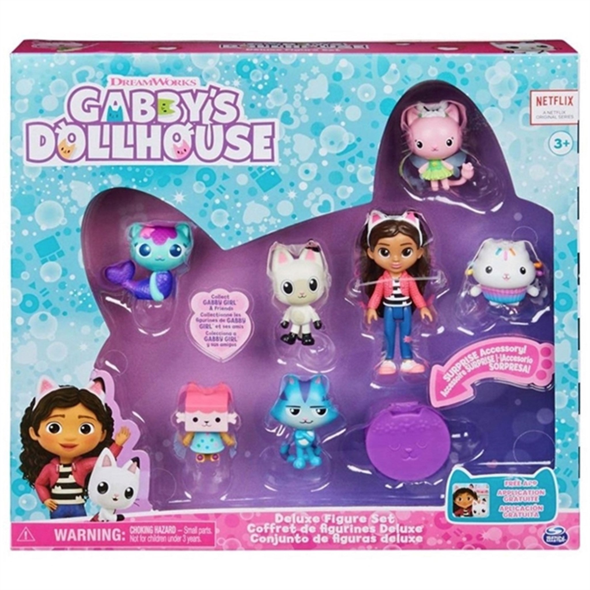 Gabby's Dollhouse - Deluxe Figur Sæt 3