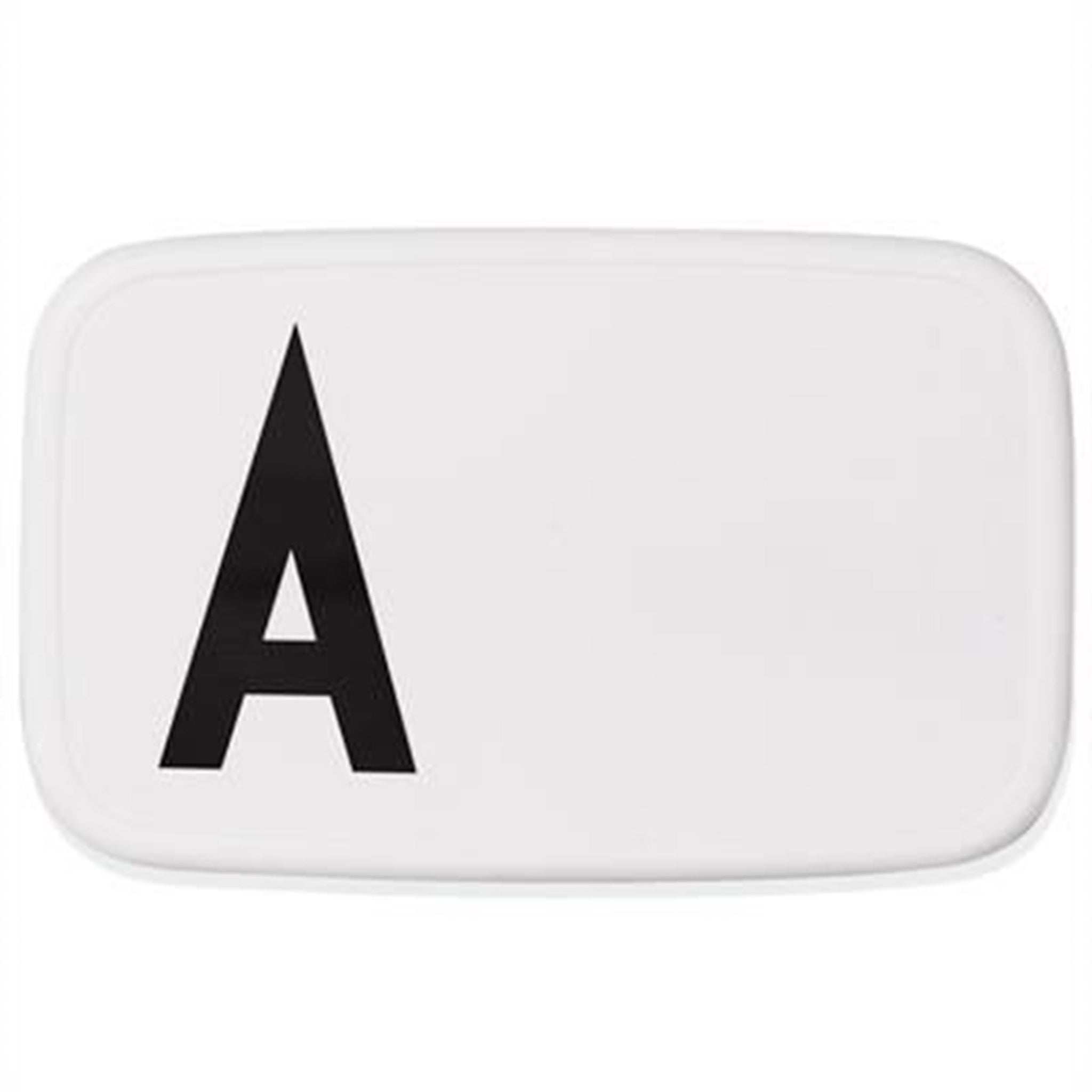 Design Letters White ABC Madkasse