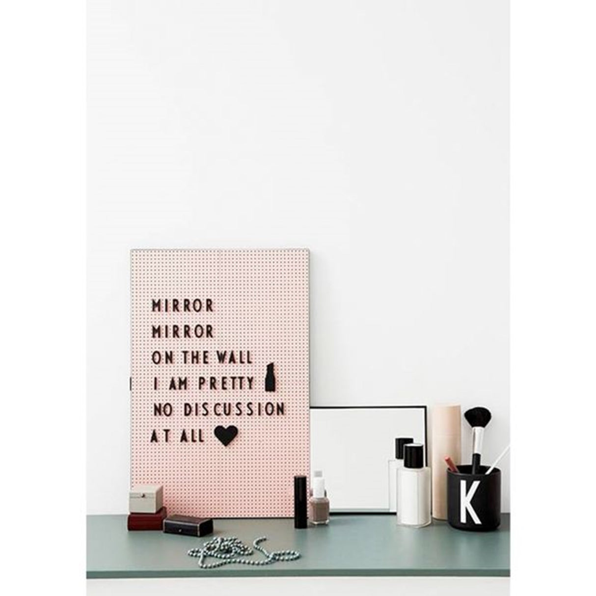 Design Letters Party Icons for Messageboard White