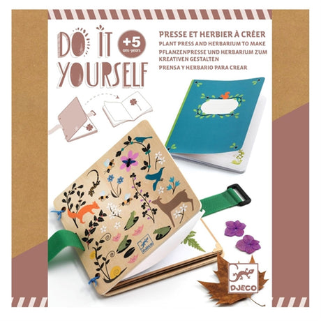 Djeco Do It Yourself Blomsterpresse