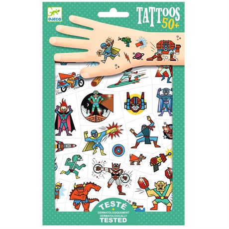 Djeco Tattoos Superhelte