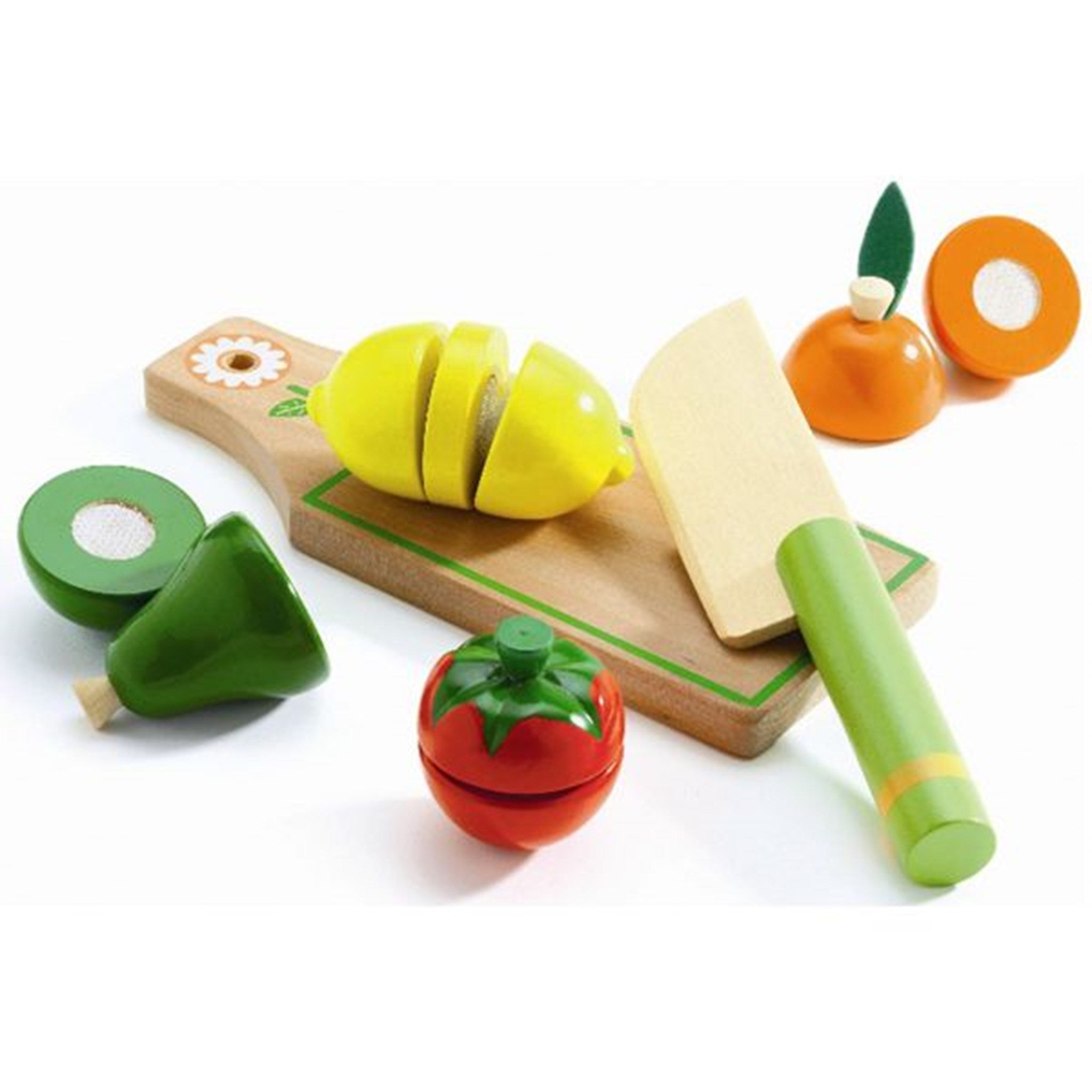 Djeco Role Play Fruit And Vegetables To Cut