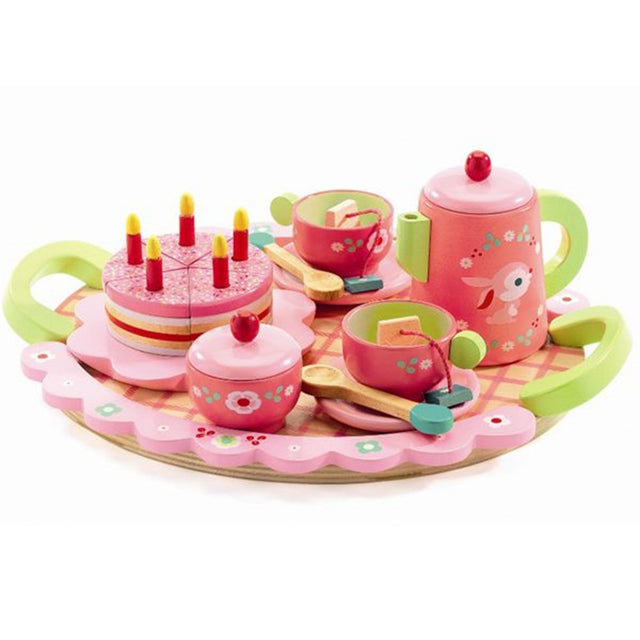 Djeco Role Play Lilli Rose Tea And Cake Set