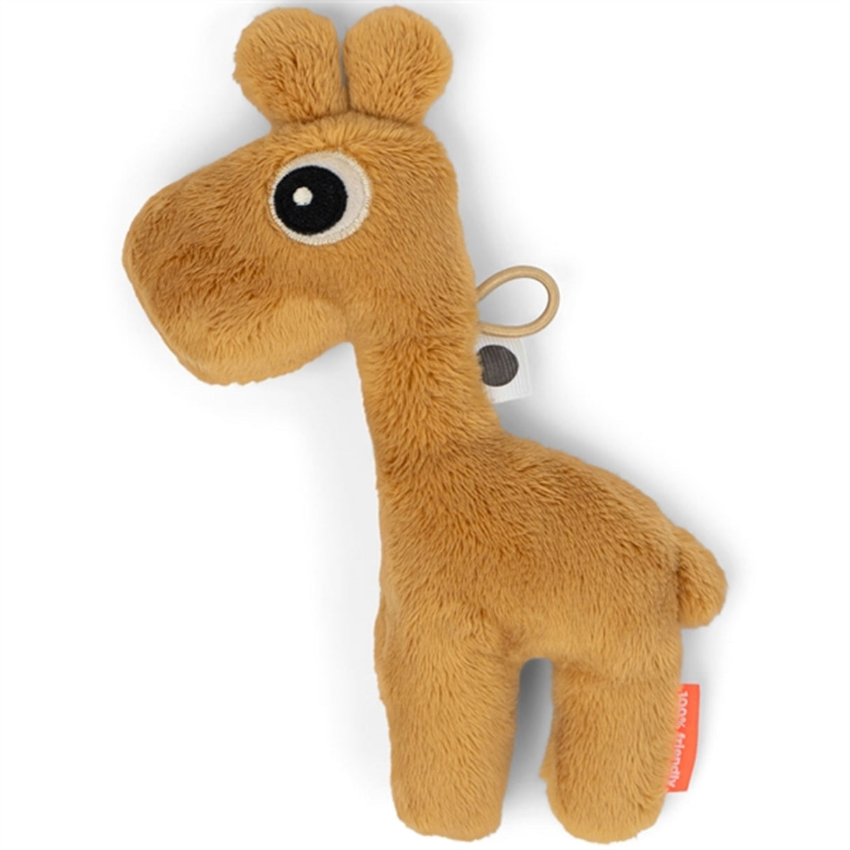 Done by Deer Tiny Sensory Rattle Raffi Mustard