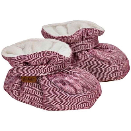 En Fant Baby Slippers Ruby Wine