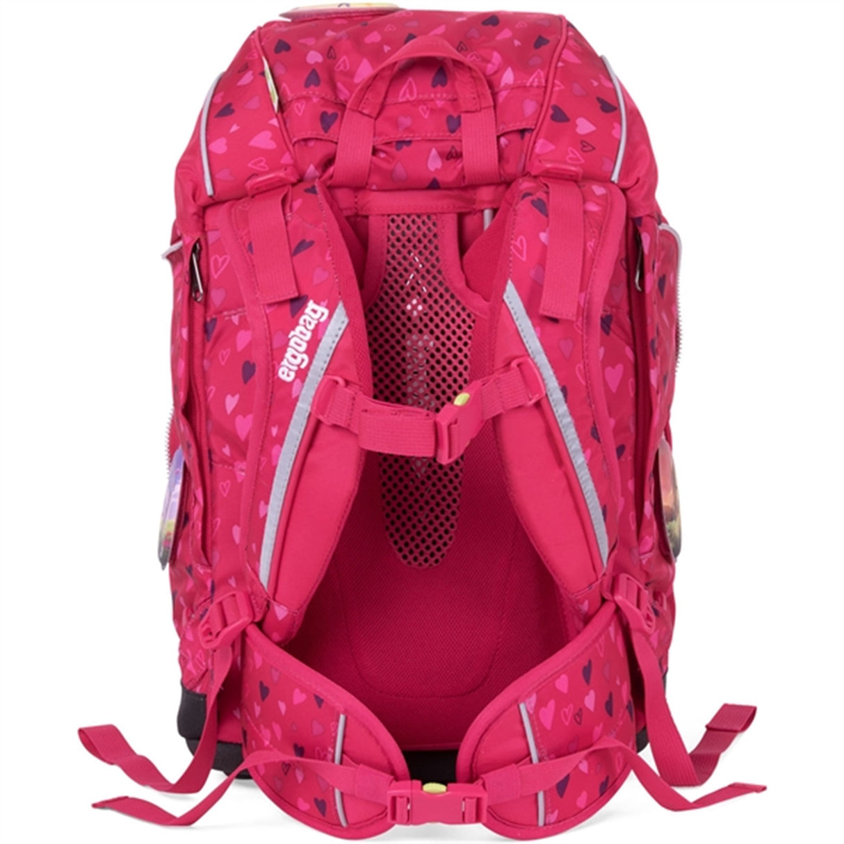 Ergobag Skoletaske Prime HorseshoeBear Pink Hearts