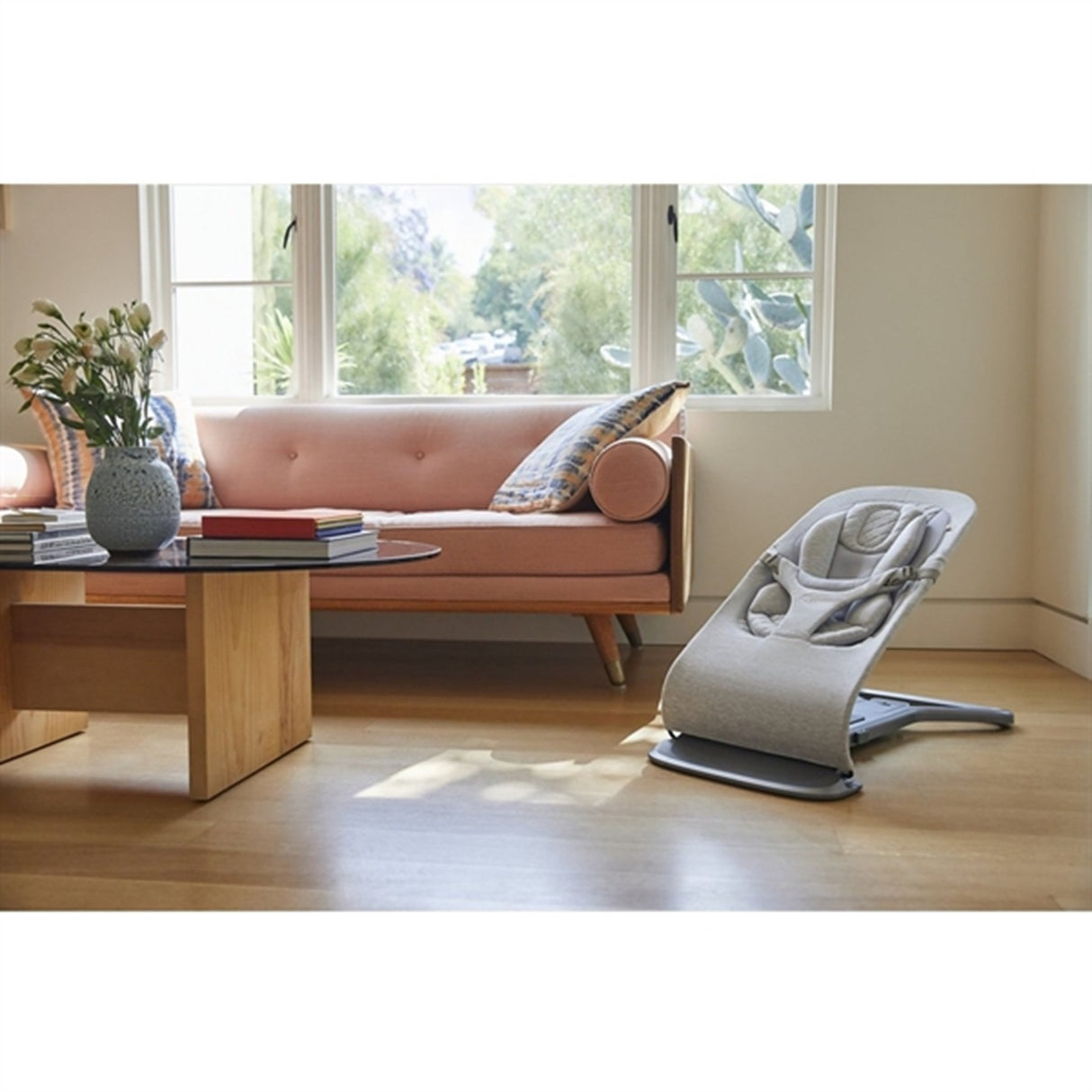 Ergobaby Evolve 3-I-1 Skråstol Light Grey