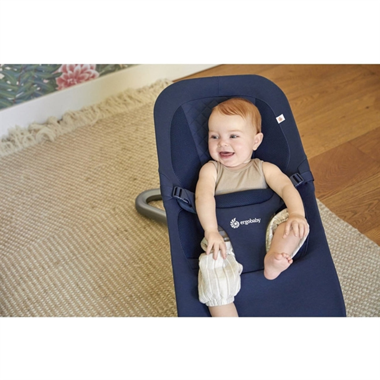 Ergobaby Evolve 3-I-1 Skråstol Midnight Blue