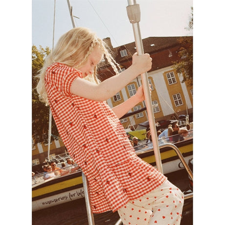 Flöss Molly Kjole Berry Gingham