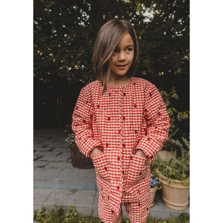 Flöss Molly Jakke Berry Gingham 2