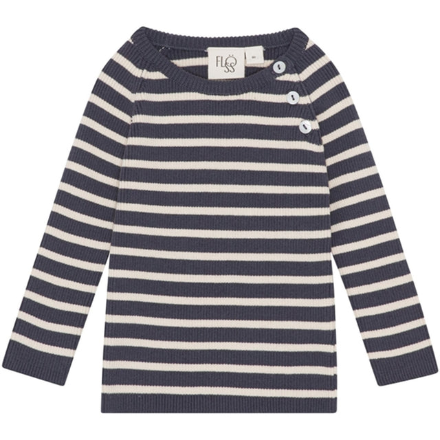 Flöss Flye Strik sweater Wave/warm cotton