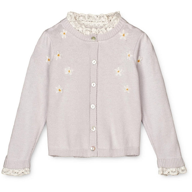 Fliink Lavender Daisy Strik Cardigan