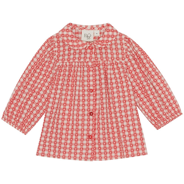 Flöss Ally Skjorte Heart Gingham