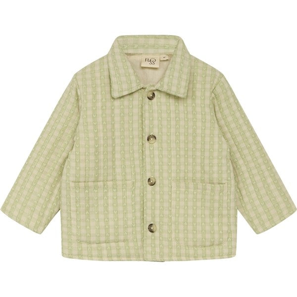 Flöss Stella Jakke Lime Gingham