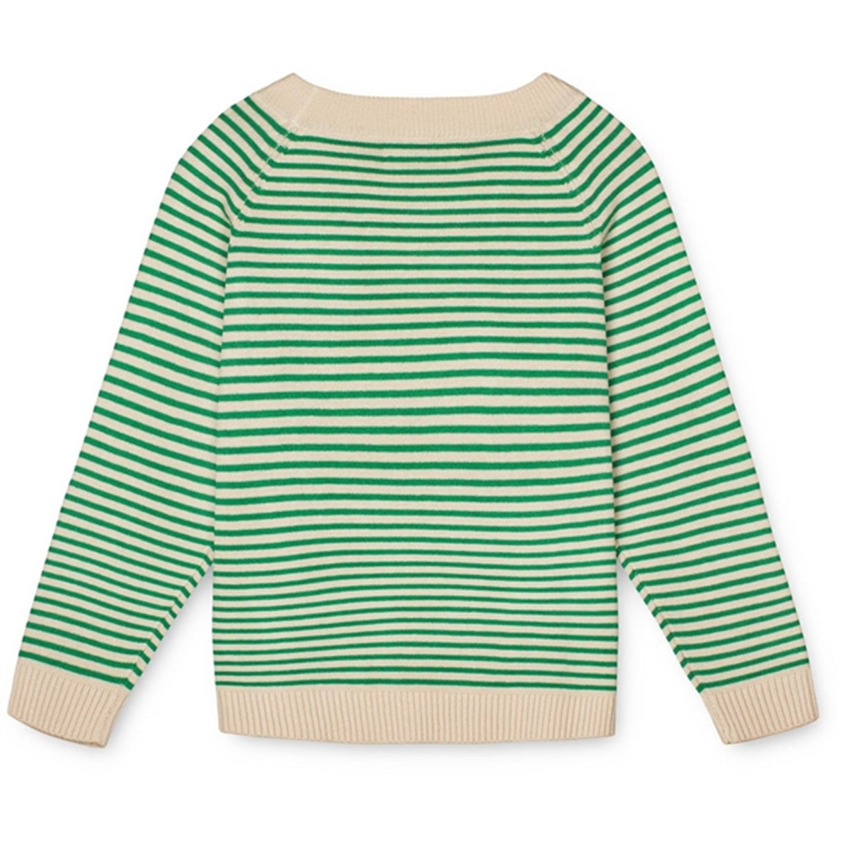 Fliink Jelly Bean Green Stripe Fave Stripe Strik Cardigan 2