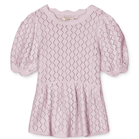 Fliink Lavender Fog Oma Strik Bluse