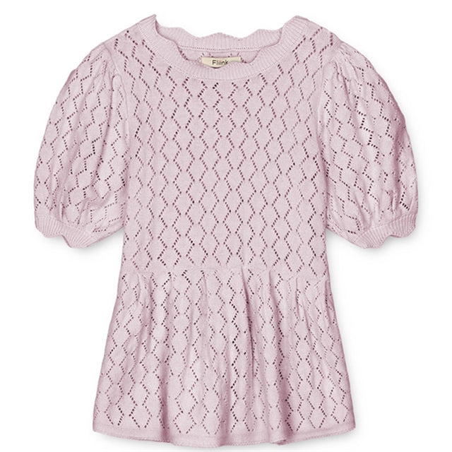 Fliink Lavender Fog Oma Strik Bluse